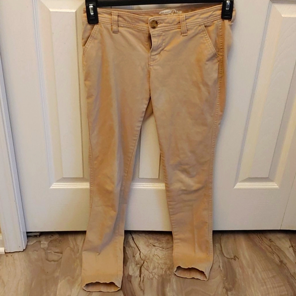 Khakis stretch tapered old navy size 0R